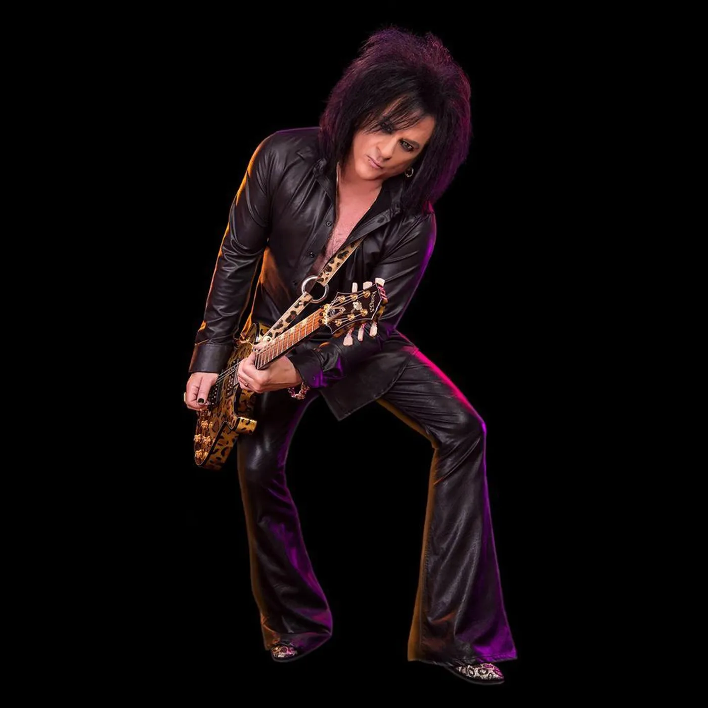 Steve Stevens - Autographed Guitar 8x10 Photo