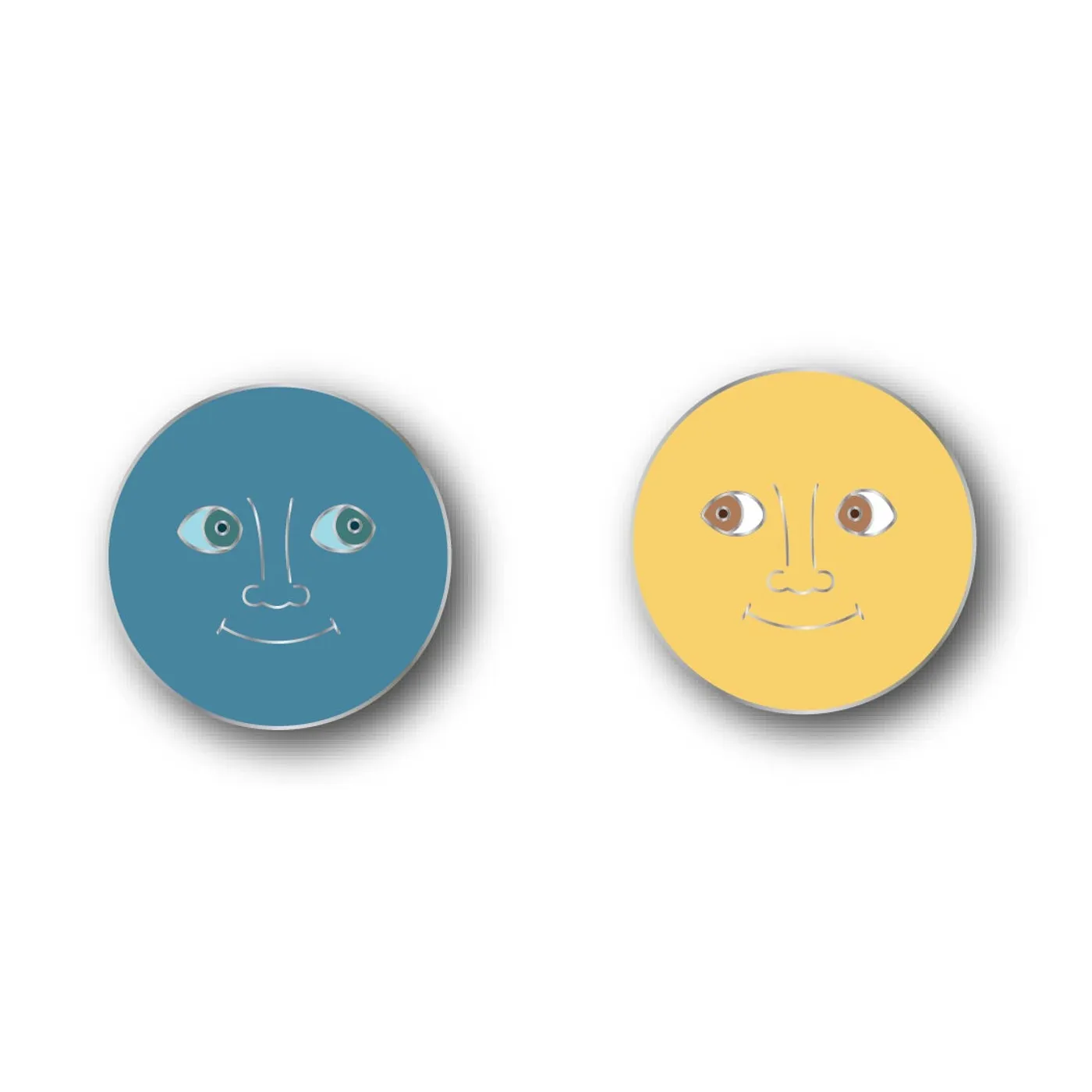 Sammy Rae - Bestie Moon Pins Set