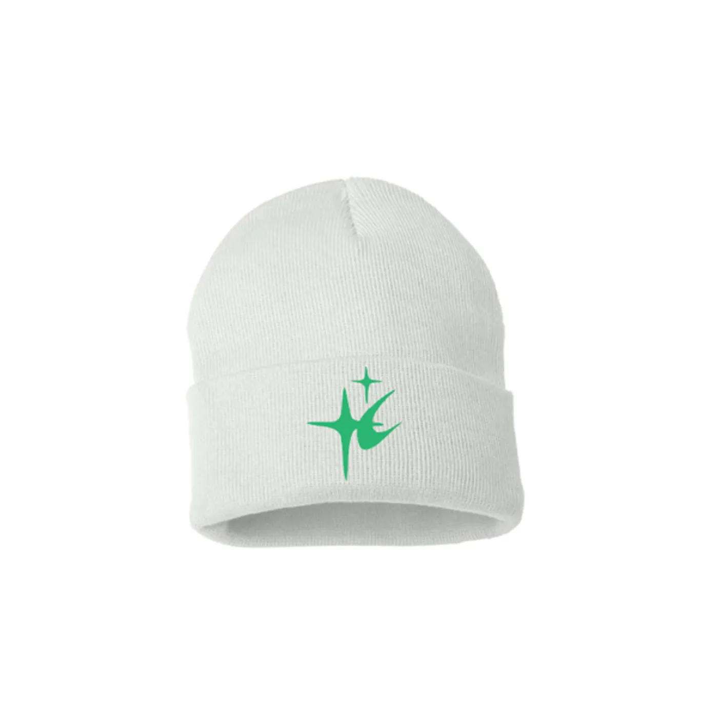 Jett Jenkins - White Logo Beanie
