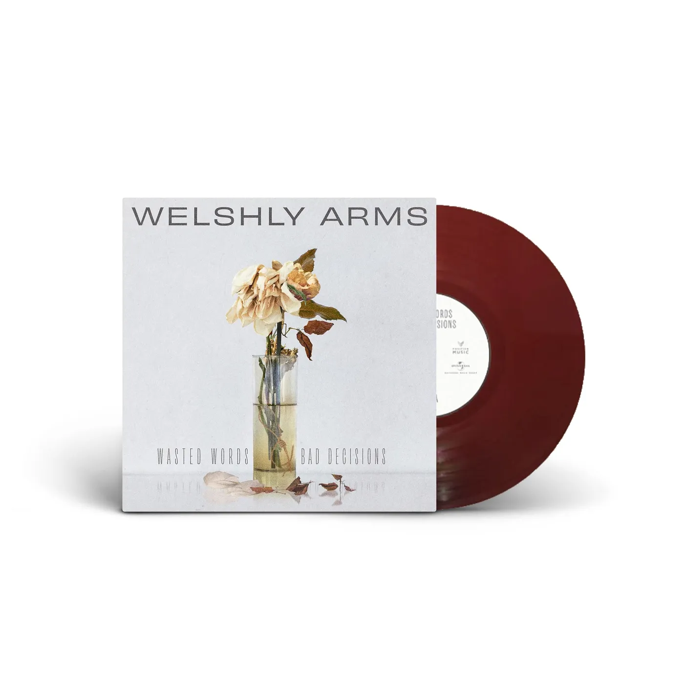 Welshly Arms - Wasted Words & Bad Decisions - Spotify Fans First Maroon Vinyl