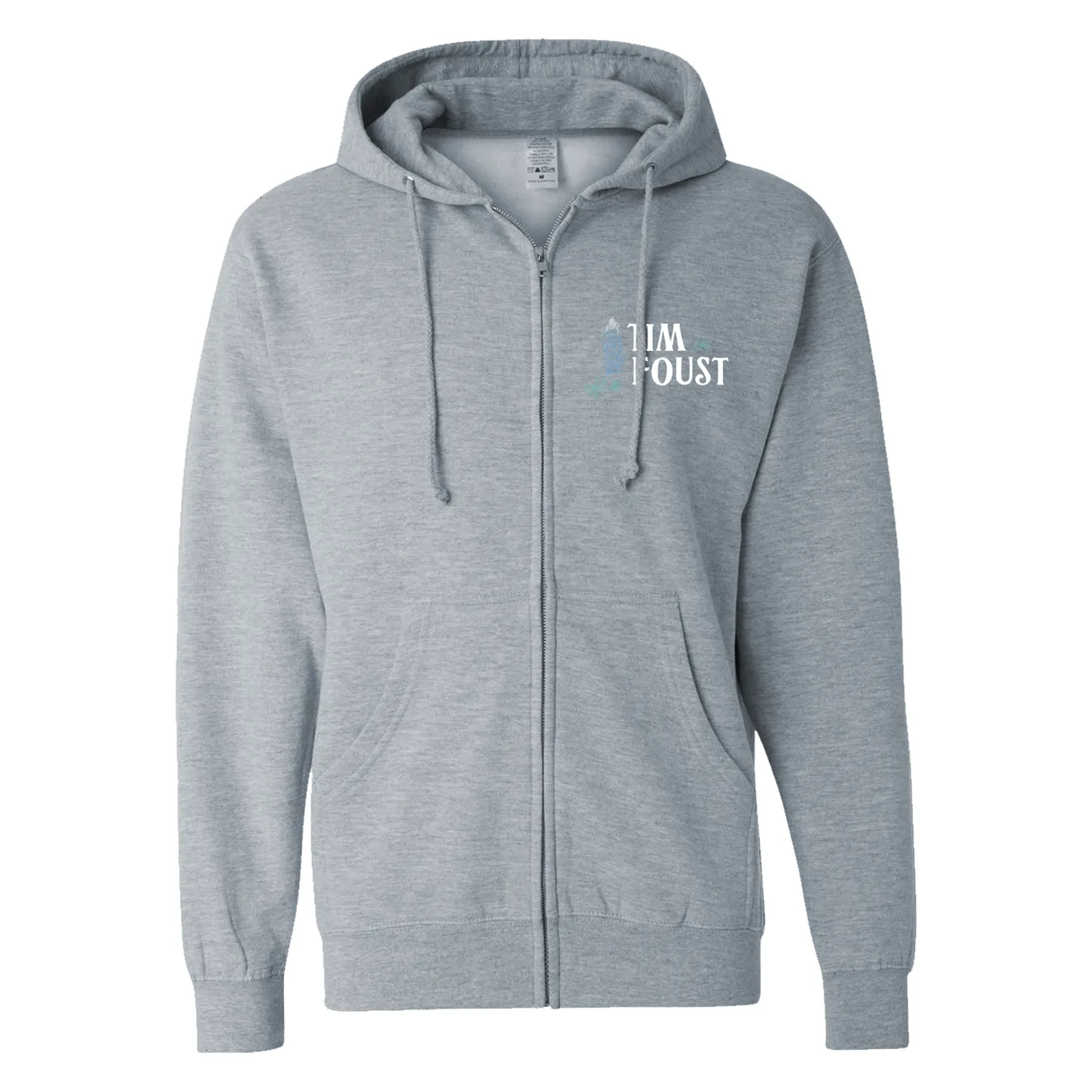 Tim Foust - Light Grey Logo Hoodie