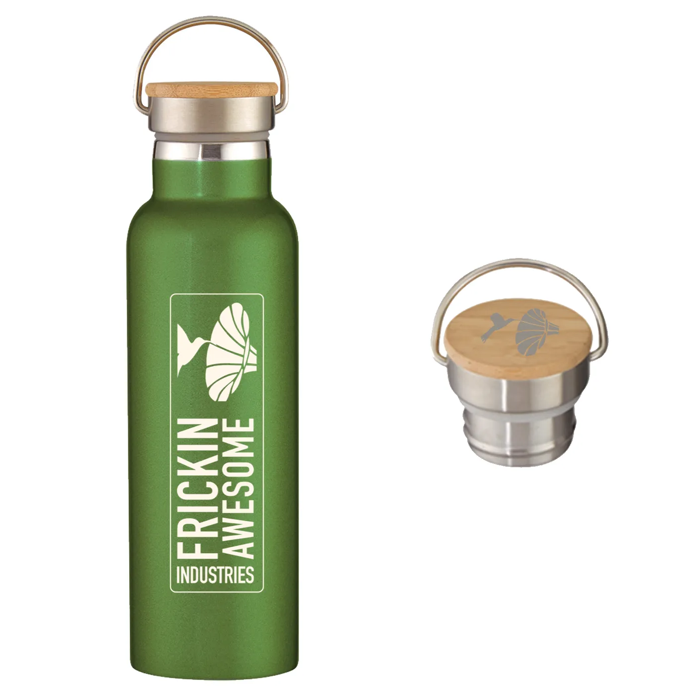 Julia Othmer - Frickin Awesome Green Water Bottle