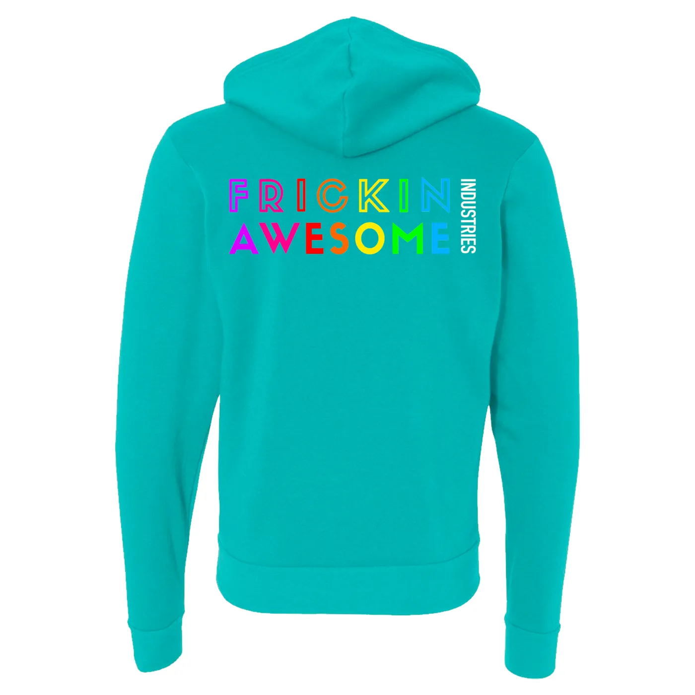 Julia Othmer - Frickin Awesome Teal Hoodie