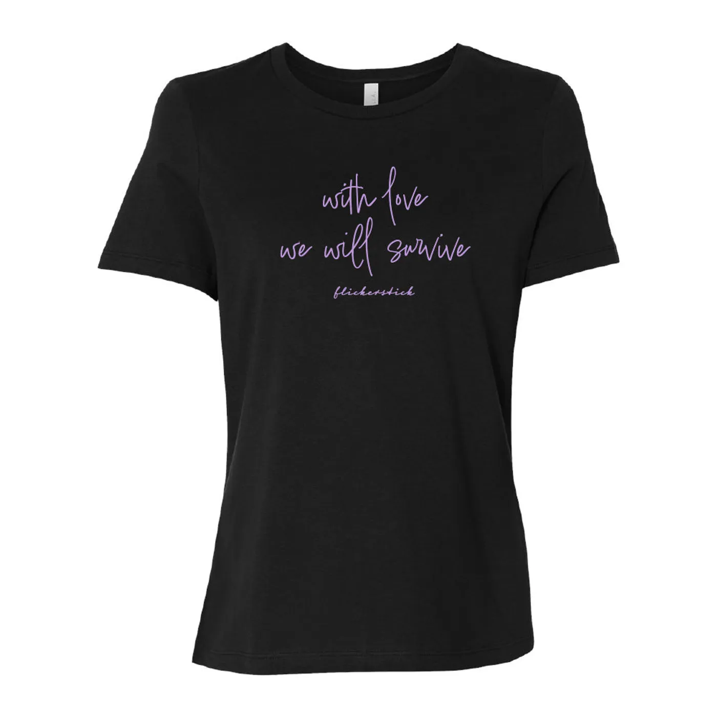 Flickerstick - Survive Ladies Lyric Tee
