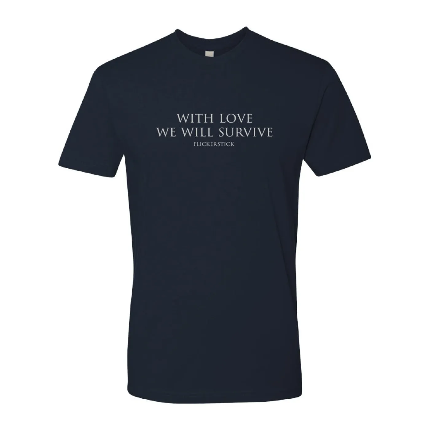 Flickerstick - Survive Lyric Tee (Navy)