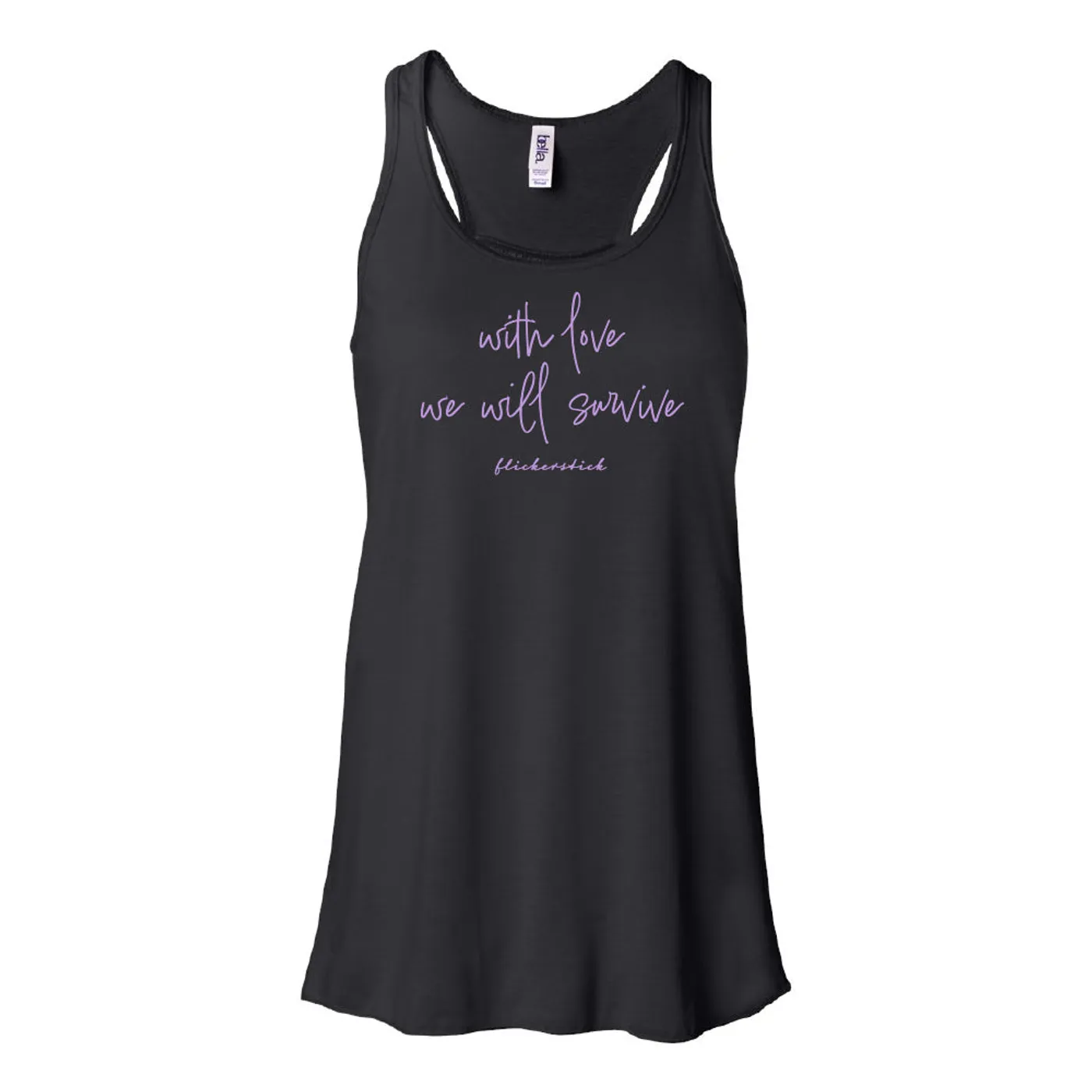 Flickerstick - Survive Lyric Flowy Tank