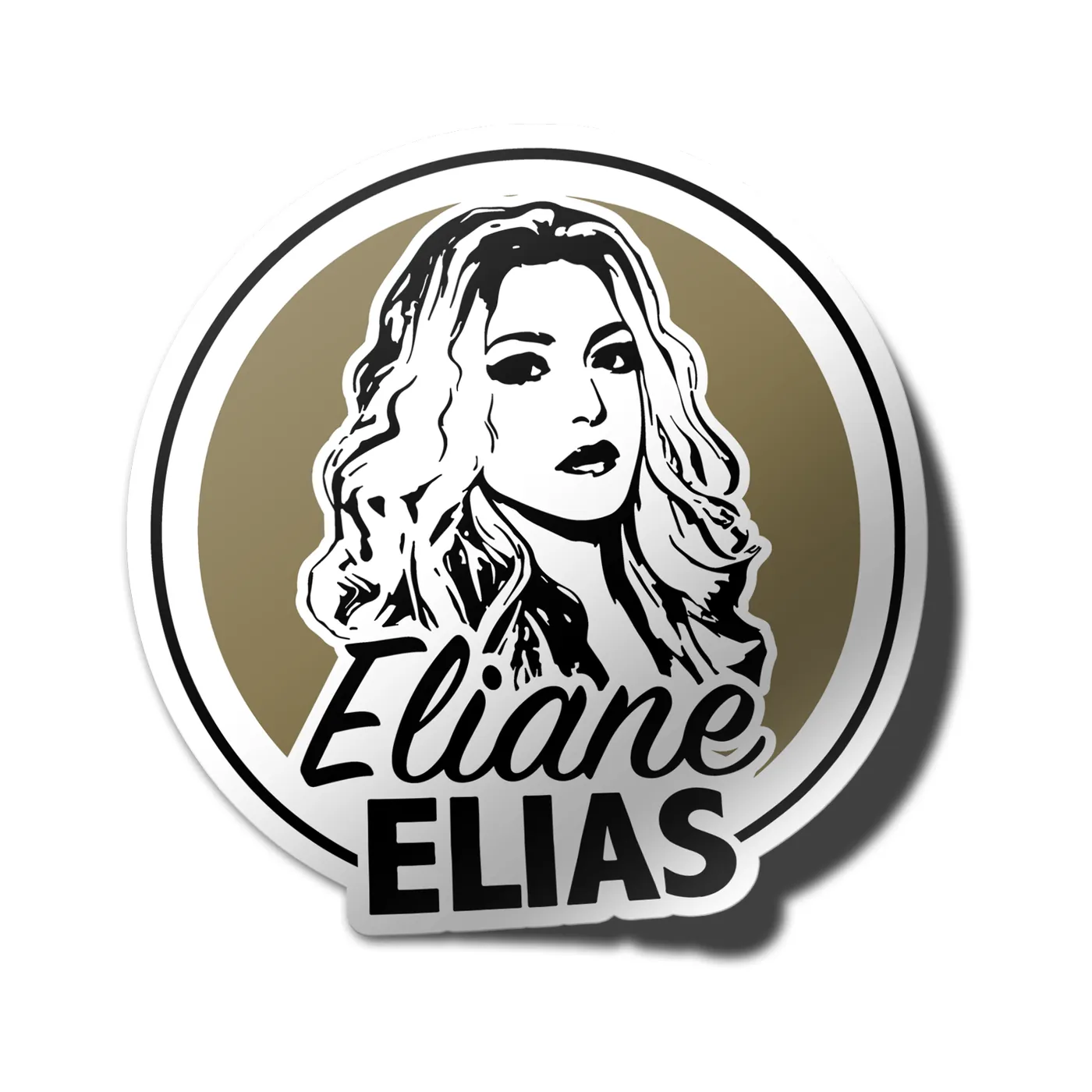  Eliane Elias - Logo sticker