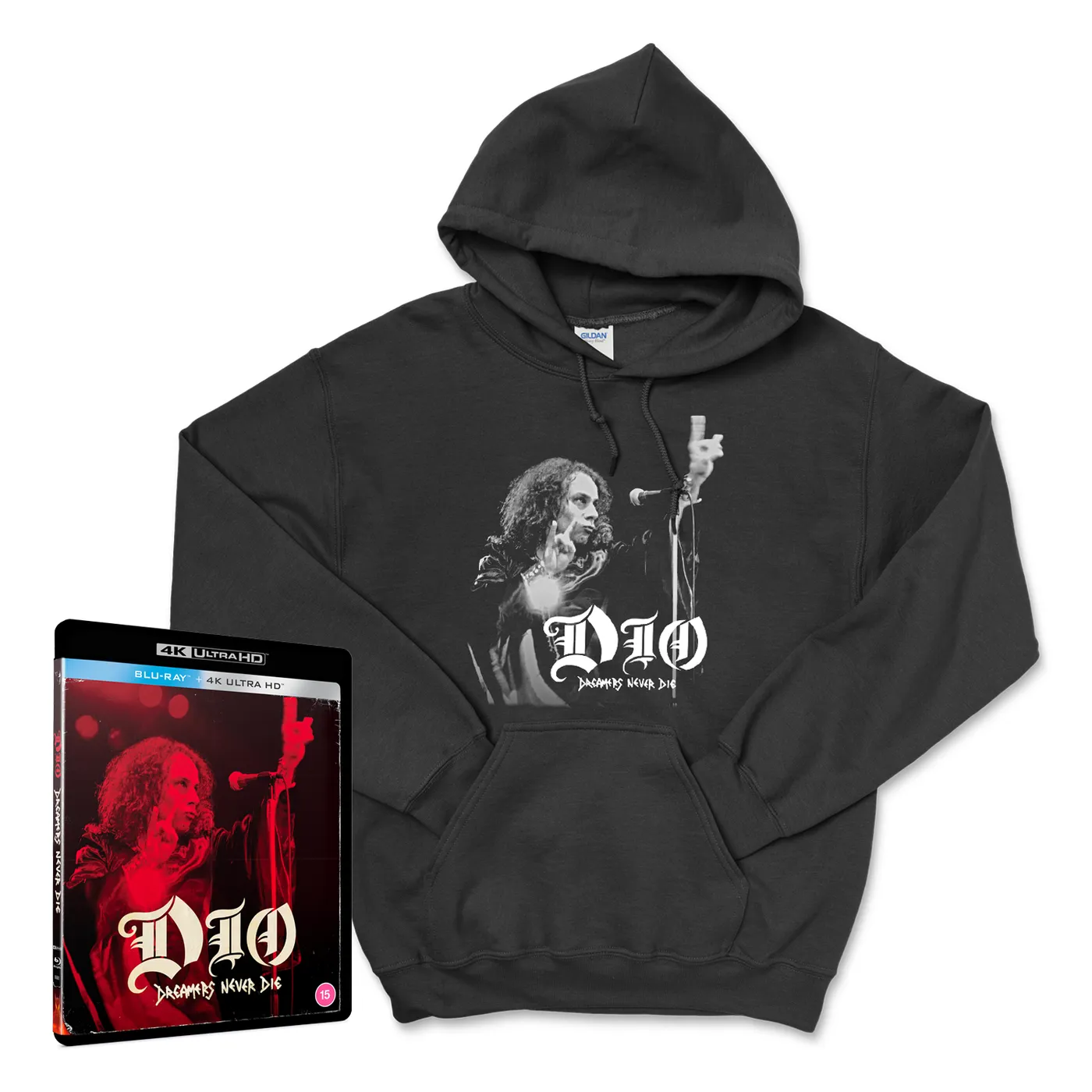Dio - Dreamers Never Die - Blu-ray + Hoodie Bundle