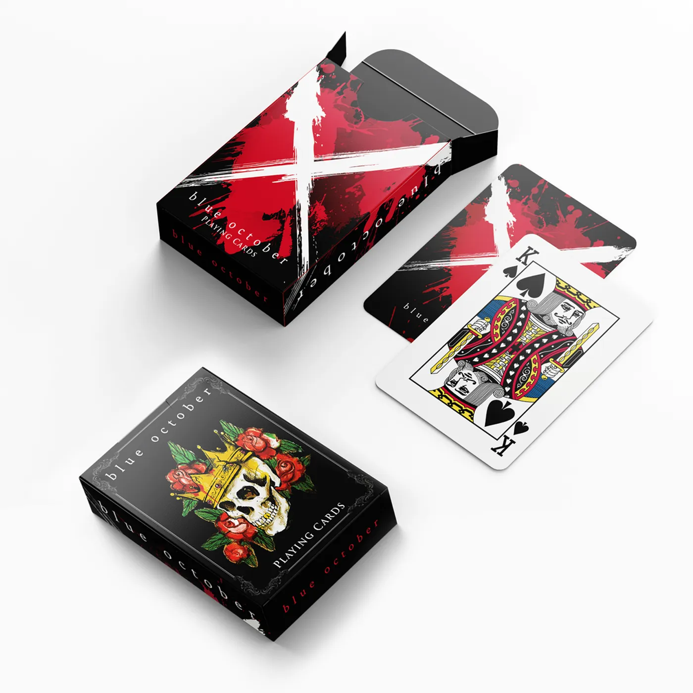 Blue October - Custom Playing Card Deck