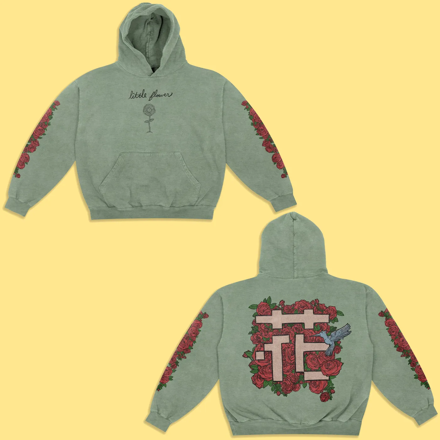 Johnny Stimson - Flower Hoodie