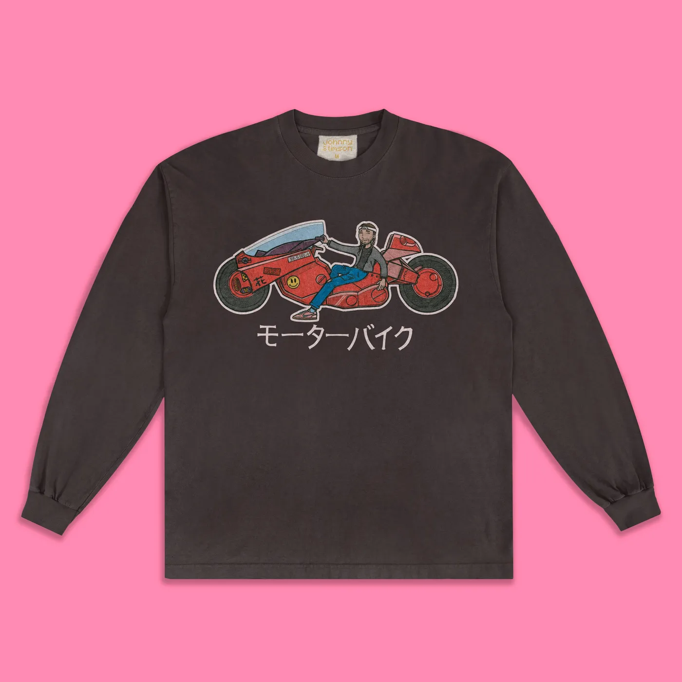 Johnny Stimson - Motorbike Long Sleeve Tee