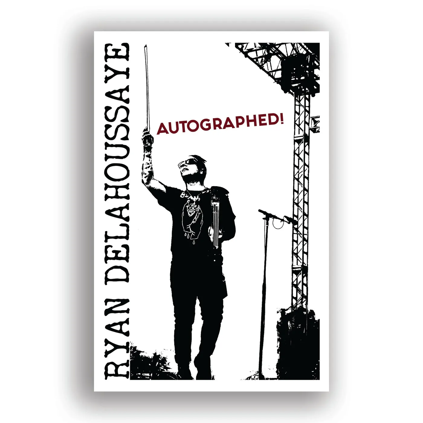 Tufstrings Ryan Delahoussaye - Autographed Poster