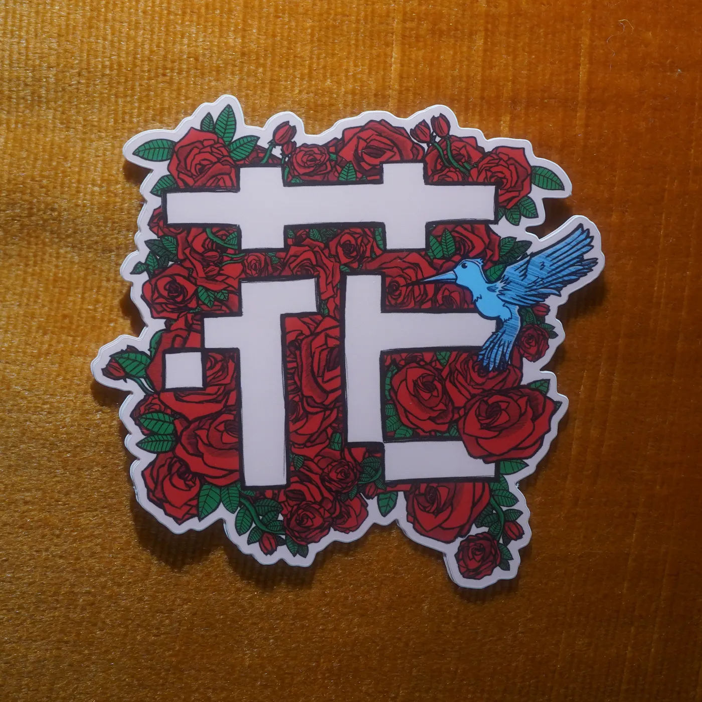 Johnny Stimson - Roses Sticker