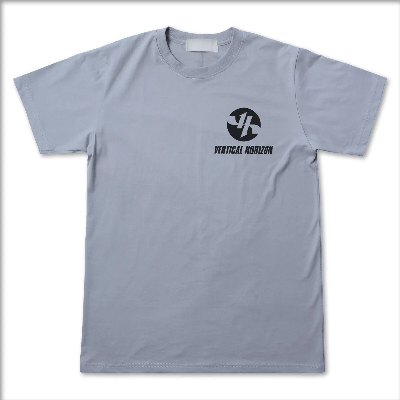 Vertical Horizon - Light Blue with Black Print Logo Tee
