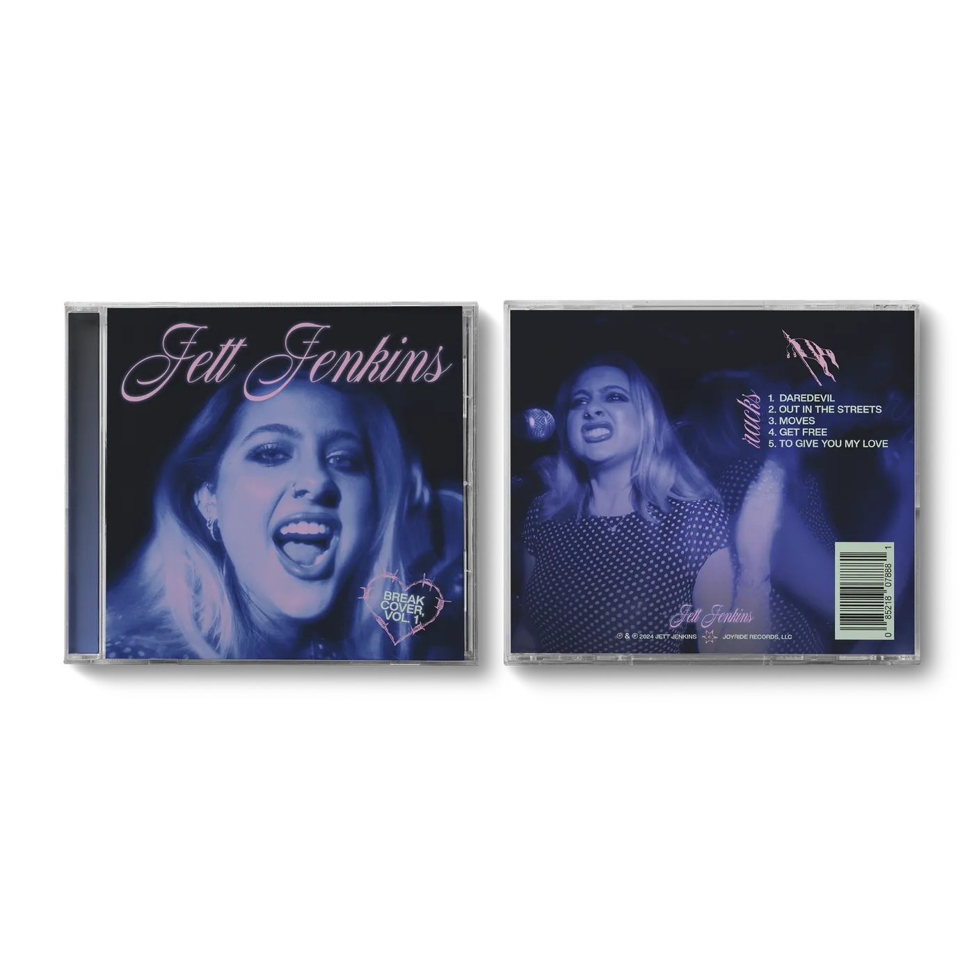 Jett Jenkins - Break Cover Vol. 1 CD