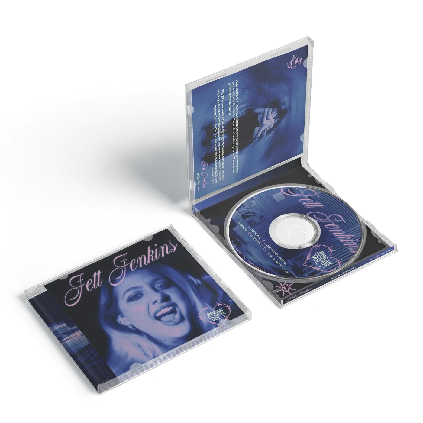 Jett Jenkins - Break Cover Vol. 1 CD