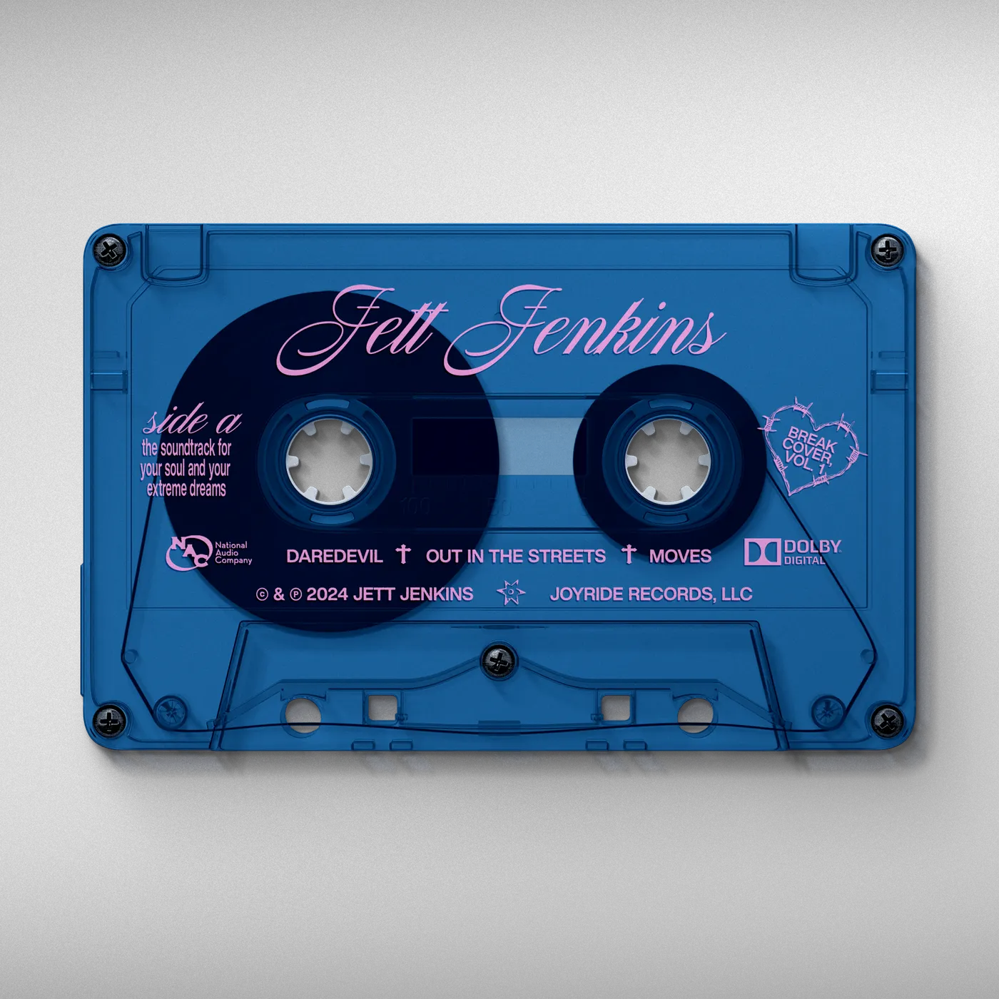 Jett Jenkins - Break Cover Vol. 1 Cassette