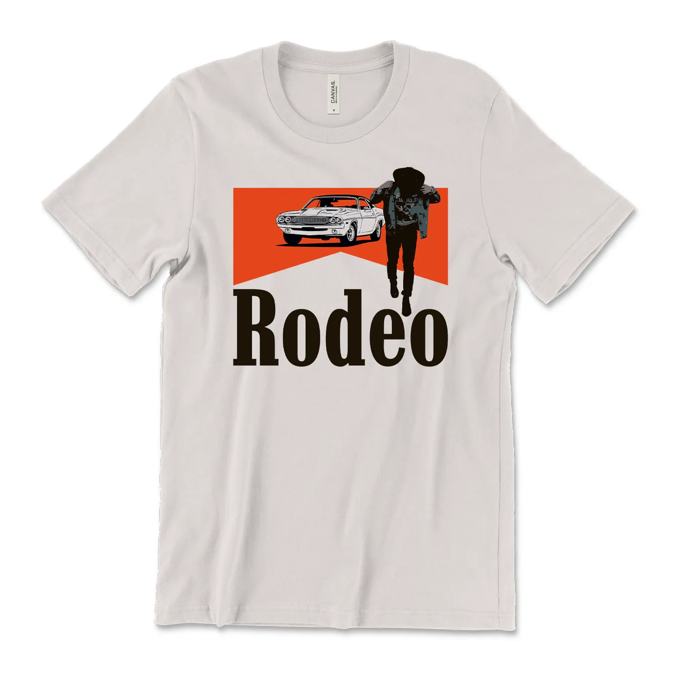 Johnny Stimson - Rodeo Tee (Orange)