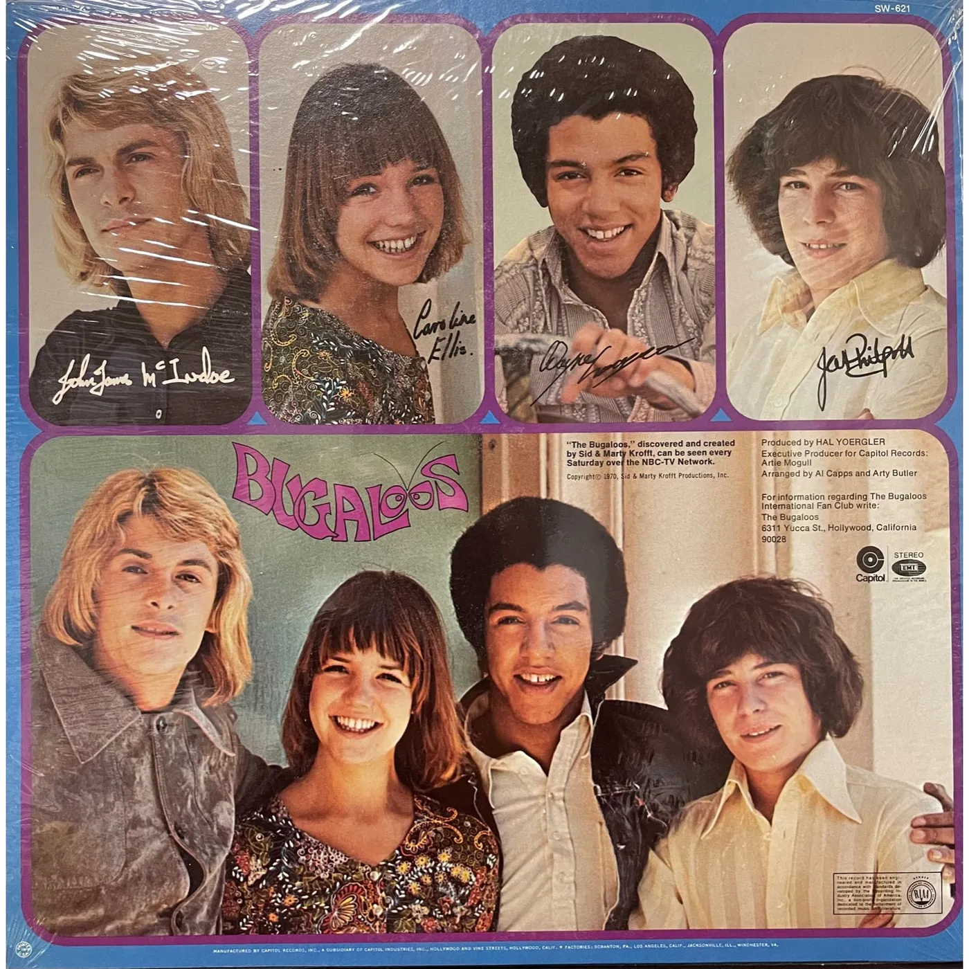 Sid & Marty Krofft The Bugaloos - Bugaloos LP from Capitol Records (sealed) (Vinyl)