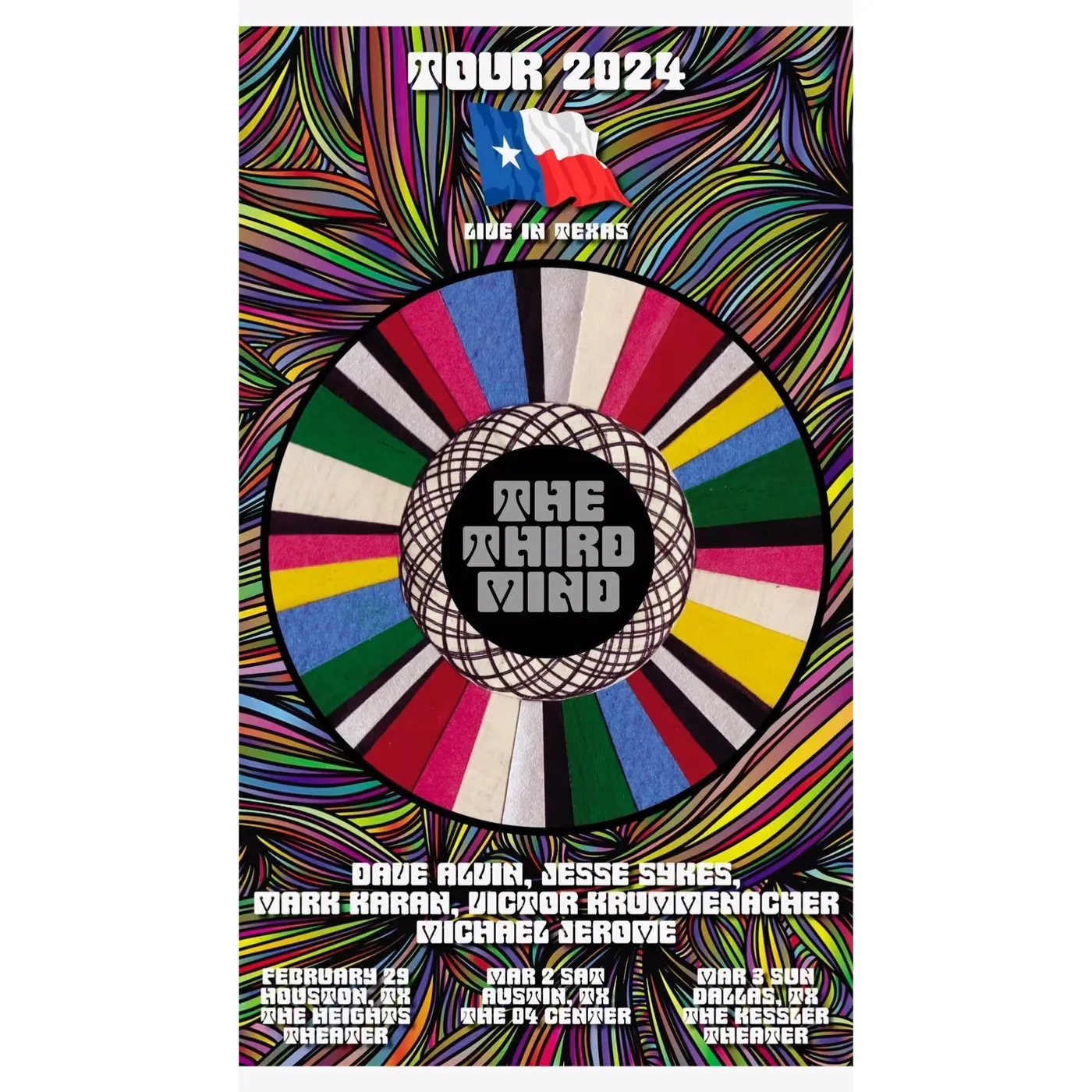 The Third Mind - Texas Poster