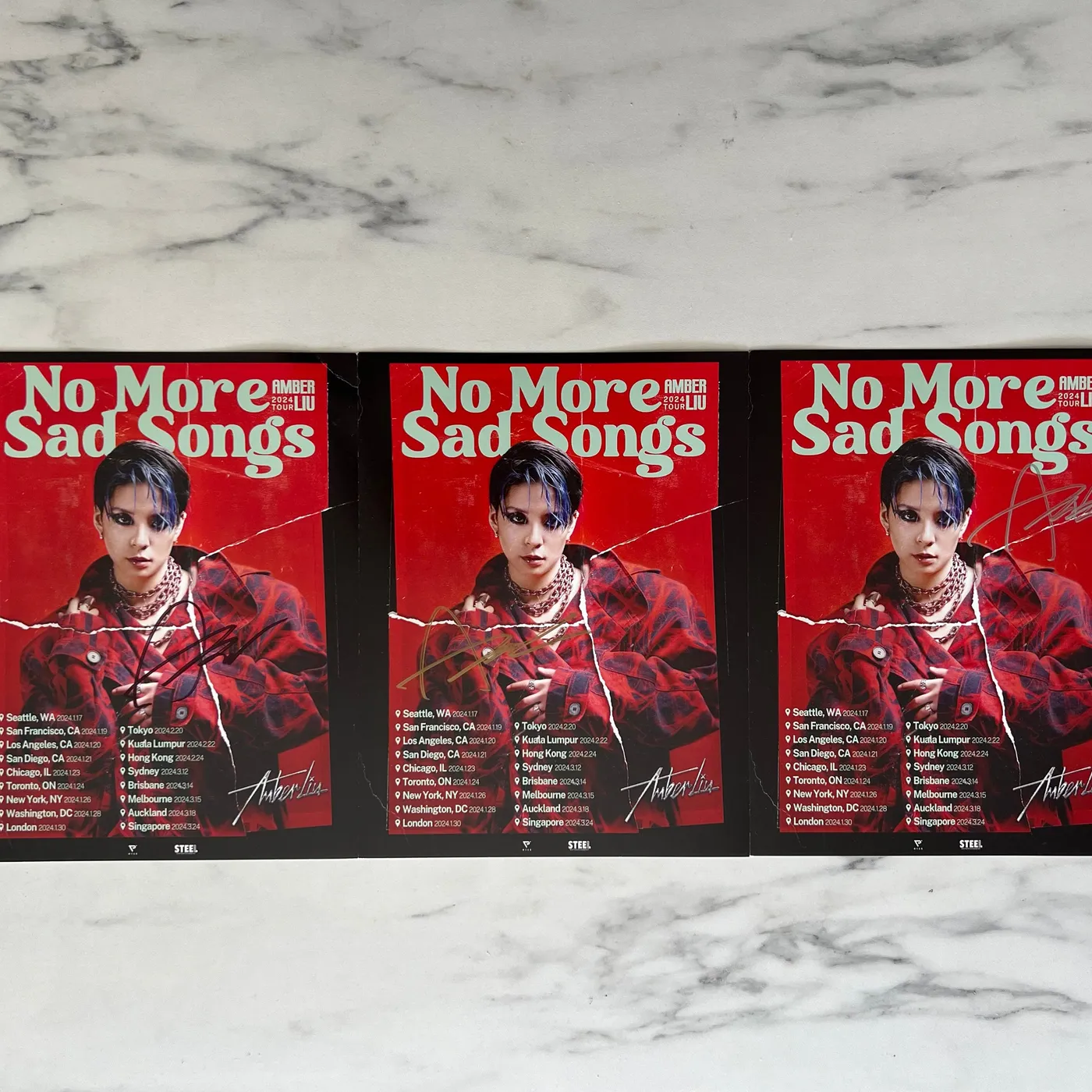 Amber Liu - Signed Poster