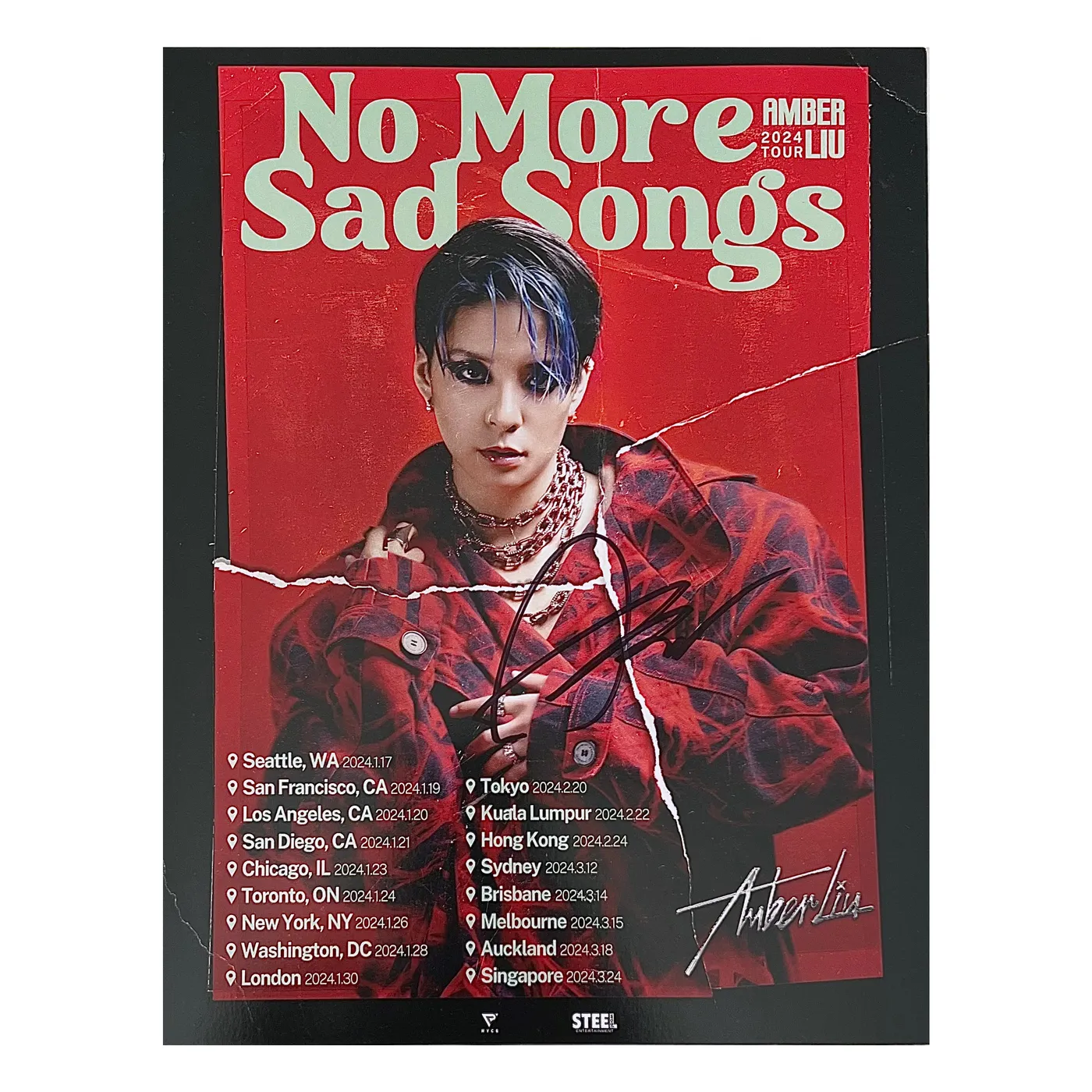 Amber Liu - Signed Poster