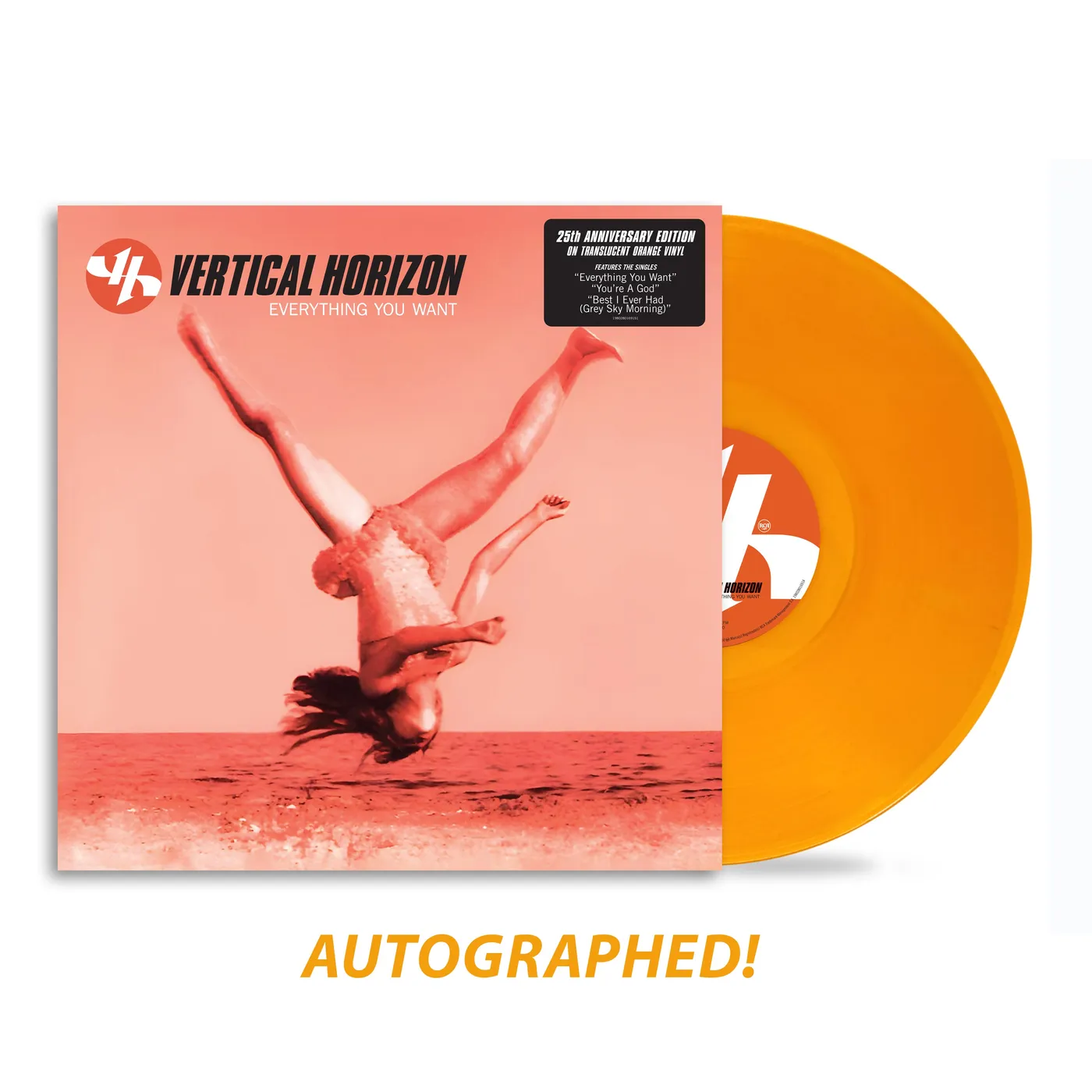 Vertical Horizon - Autographed Everything You Want 25th Anniversary Vinyl