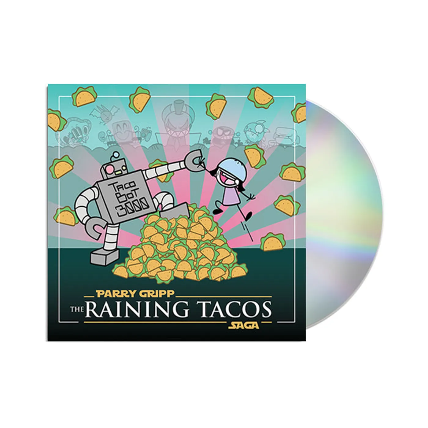 Parry Gripp - The Raining Tacos Saga CD