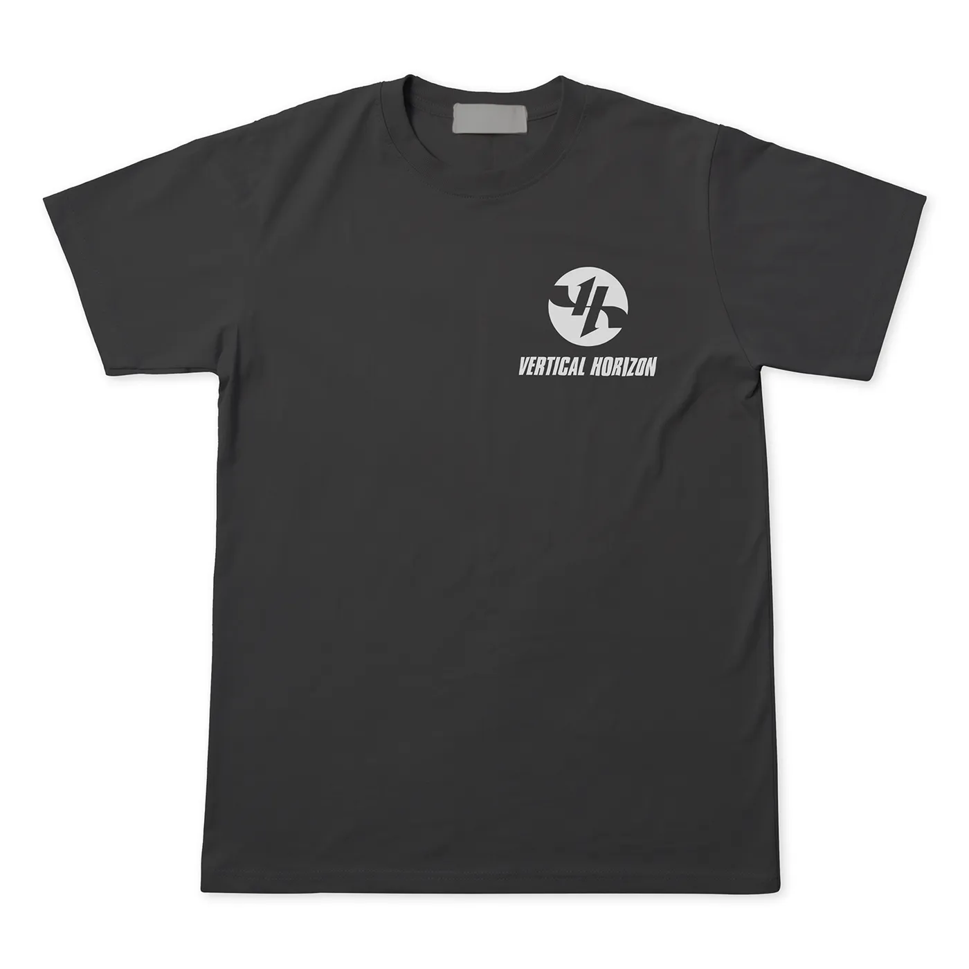 Vertical Horizon - Black with White Print Logo Tee