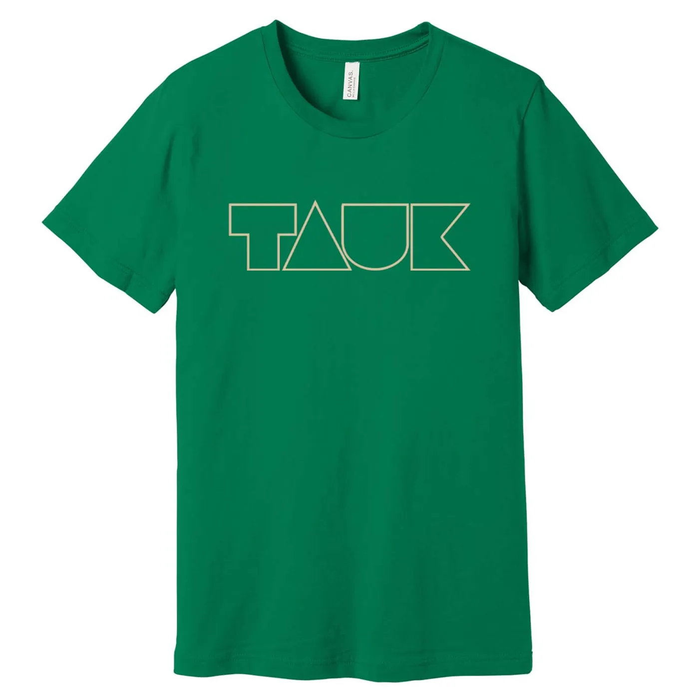 TAUK Green Block Logo Tee