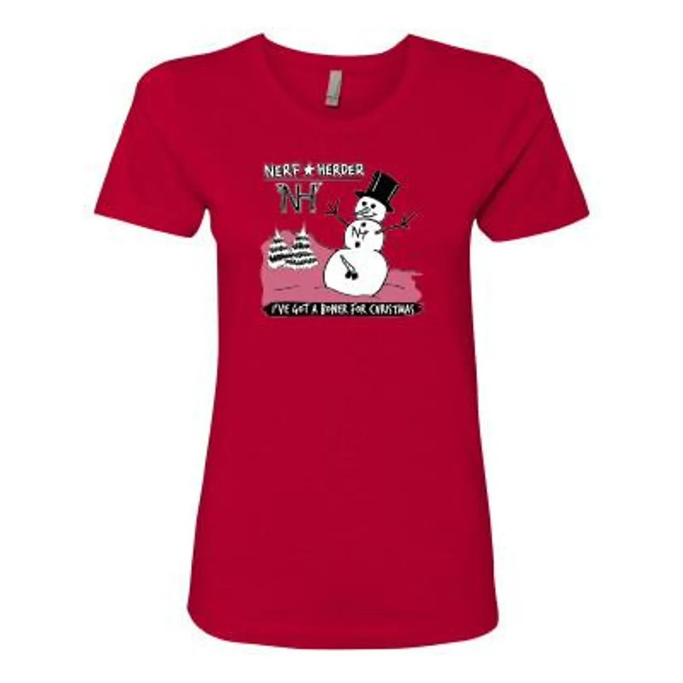 Nerf Herder - Boner For Christmas Ladies Tee