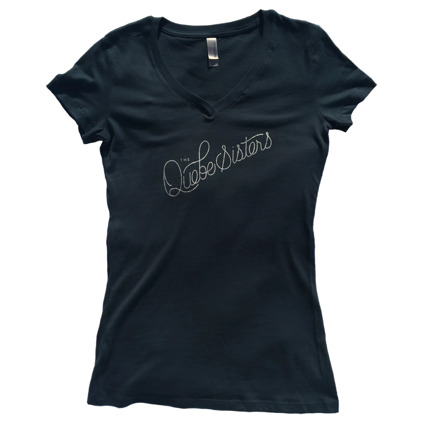 The Quebe Sisters - Indigo Girl Cut Logo Script Tee