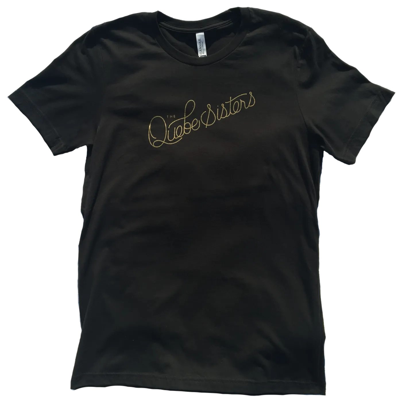 The Quebe Sisters - Vintage Black Logo Script Tee