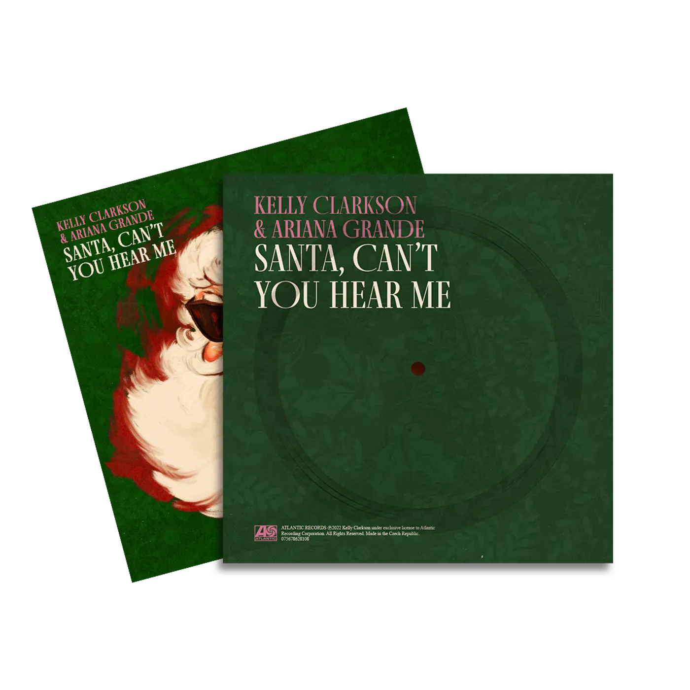 Kelly Clarkson Santa, Can't You Hear Me (feat. Ariana Grande) Flexi Disc