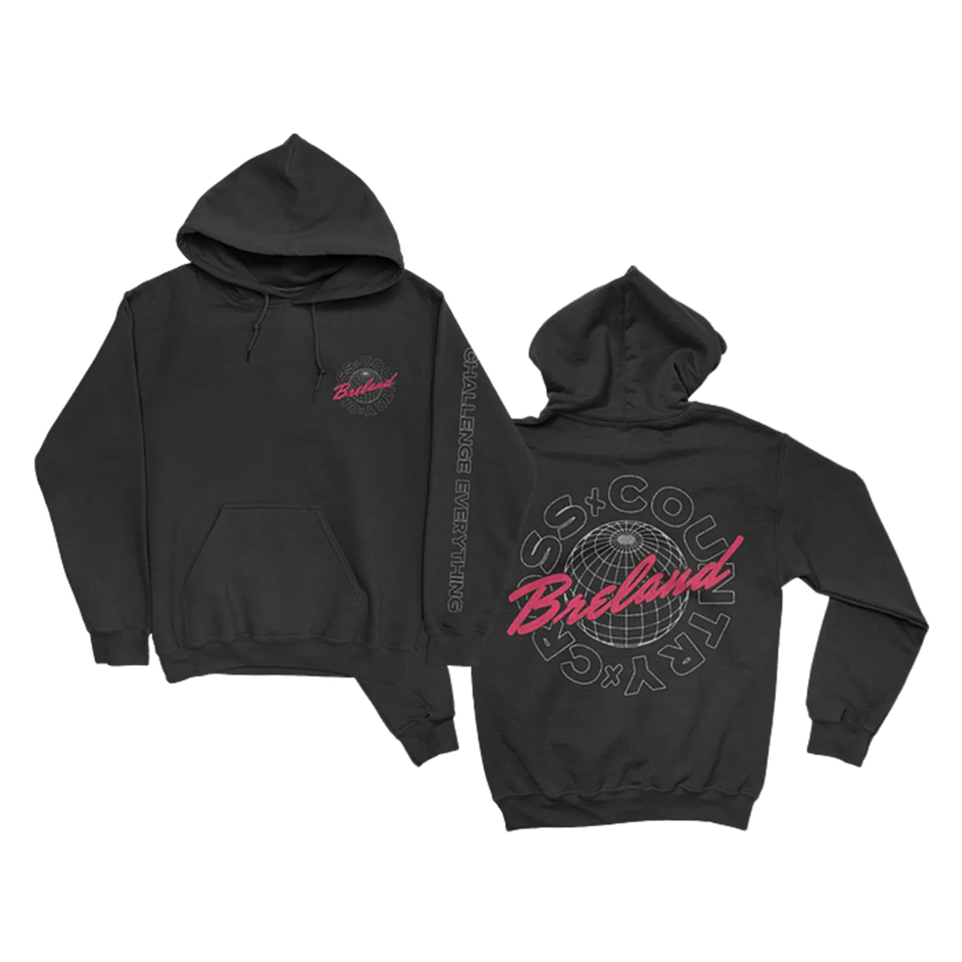 BRELAND Cross Country Globe Hoodie