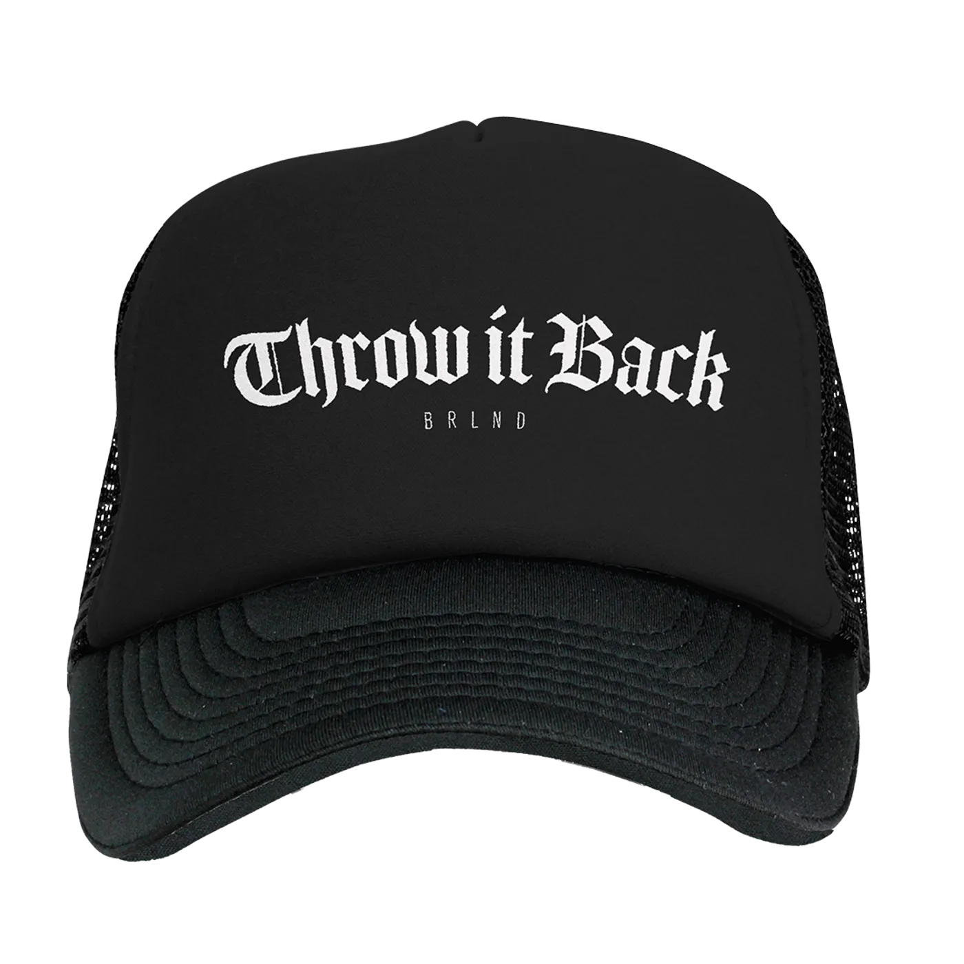 BRELAND Throw it Back Trucker Hat