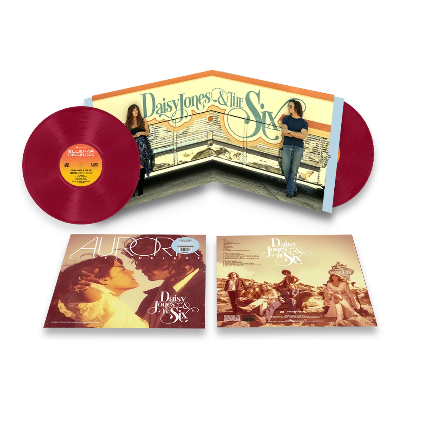 Daisy Jones & The Six Aurora (Super Deluxe) Red Vinyl