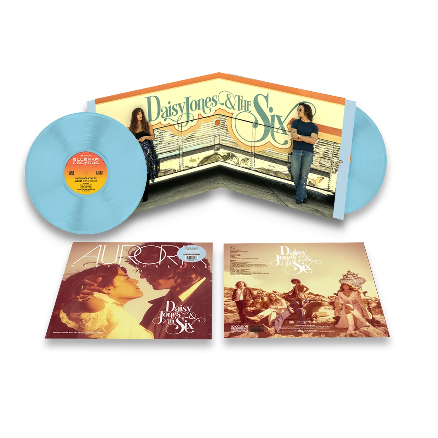 Daisy Jones & The Six Aurora (Super Deluxe) Baby Blue Vinyl