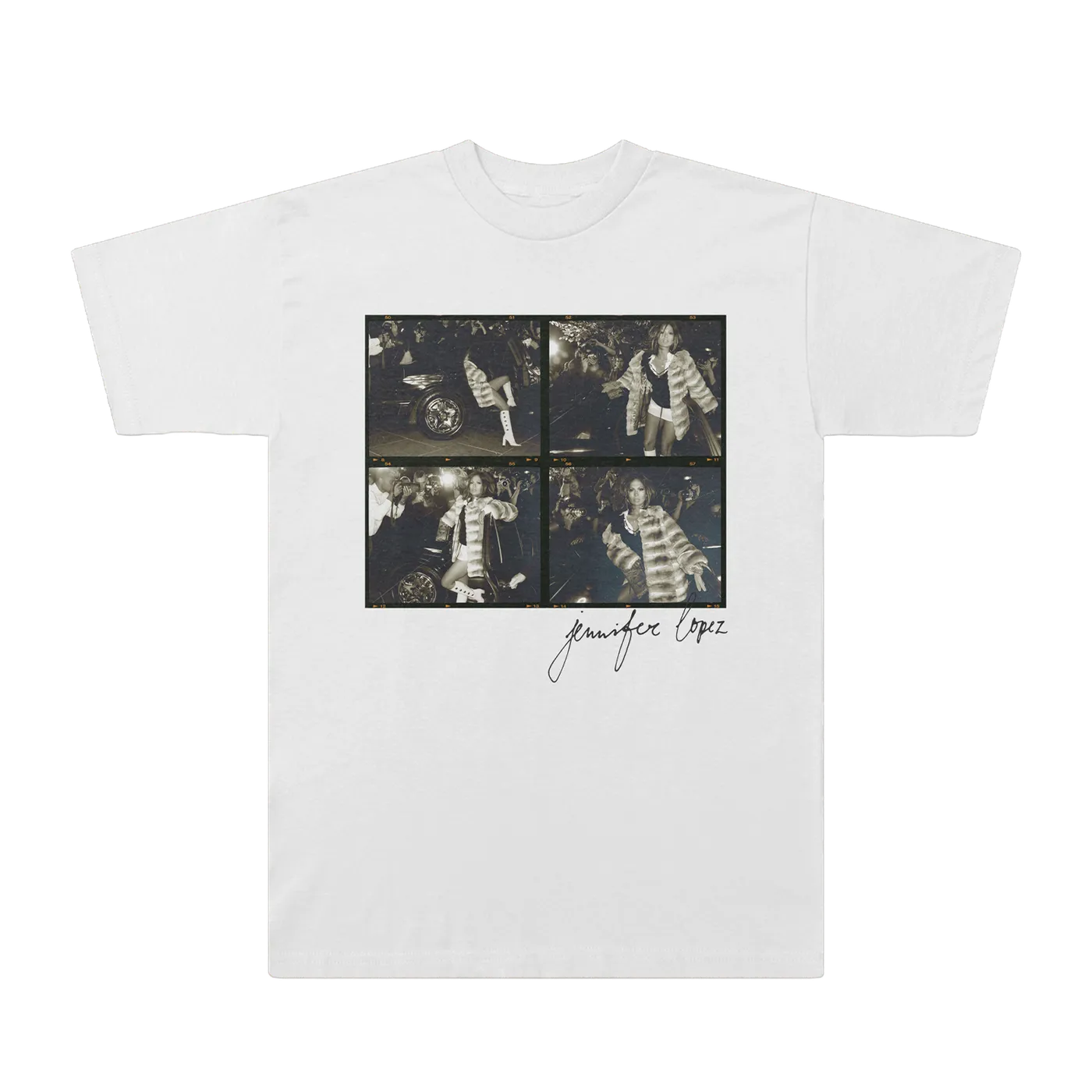 Jennifer Lopez TIMT Photo Collage T-Shirt
