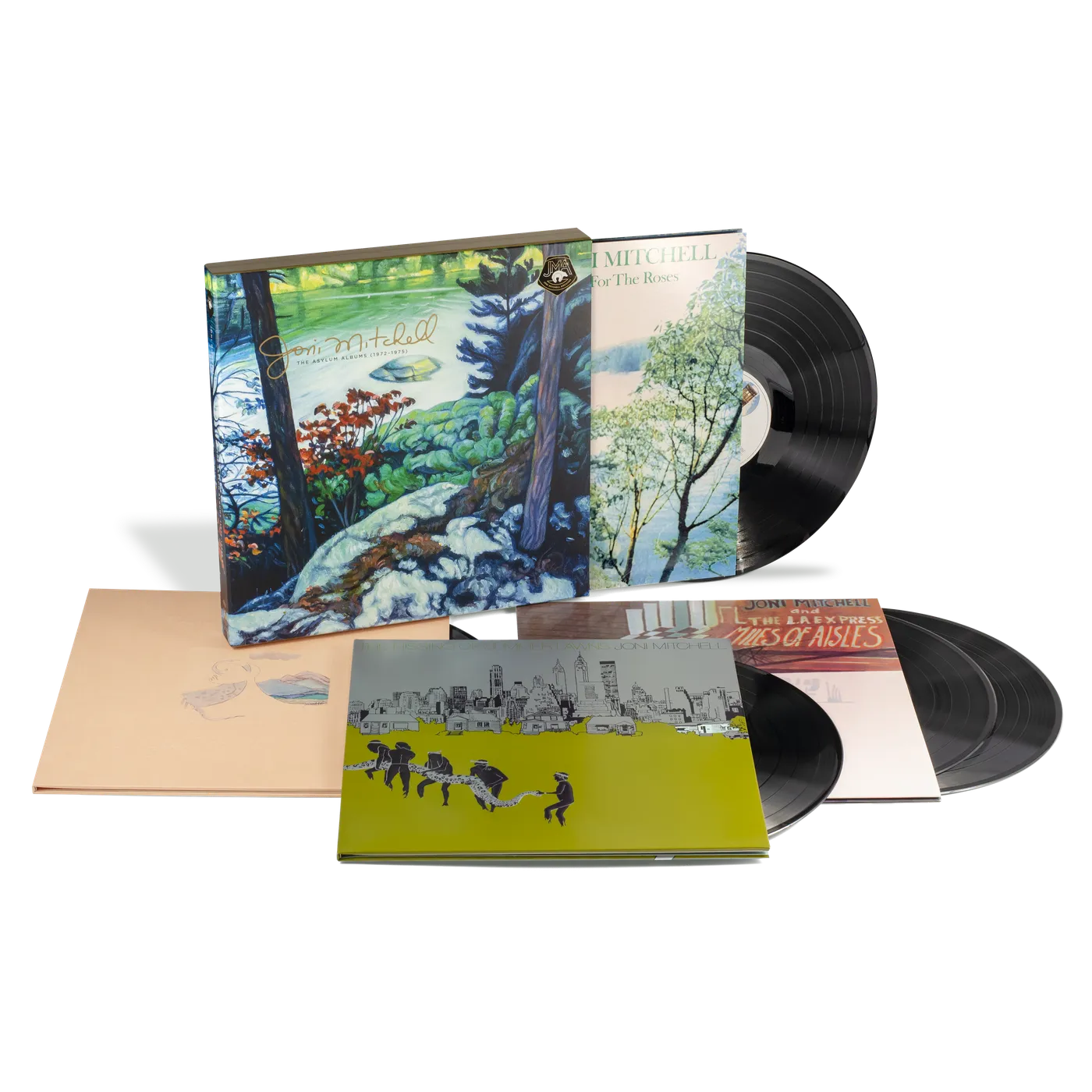 Joni Mitchell The Asylum Albums (1972-1975) [5LP] (Vinyl)