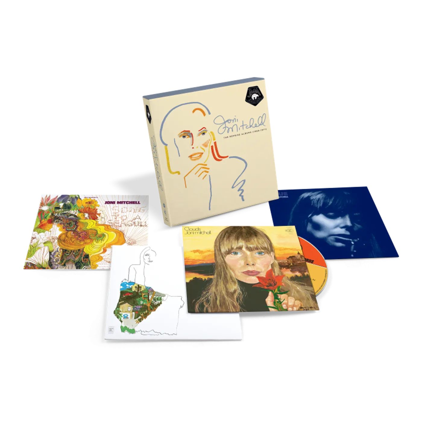 Joni Mitchell The Reprise Albums (1968 - 1971) 4CD Box Set