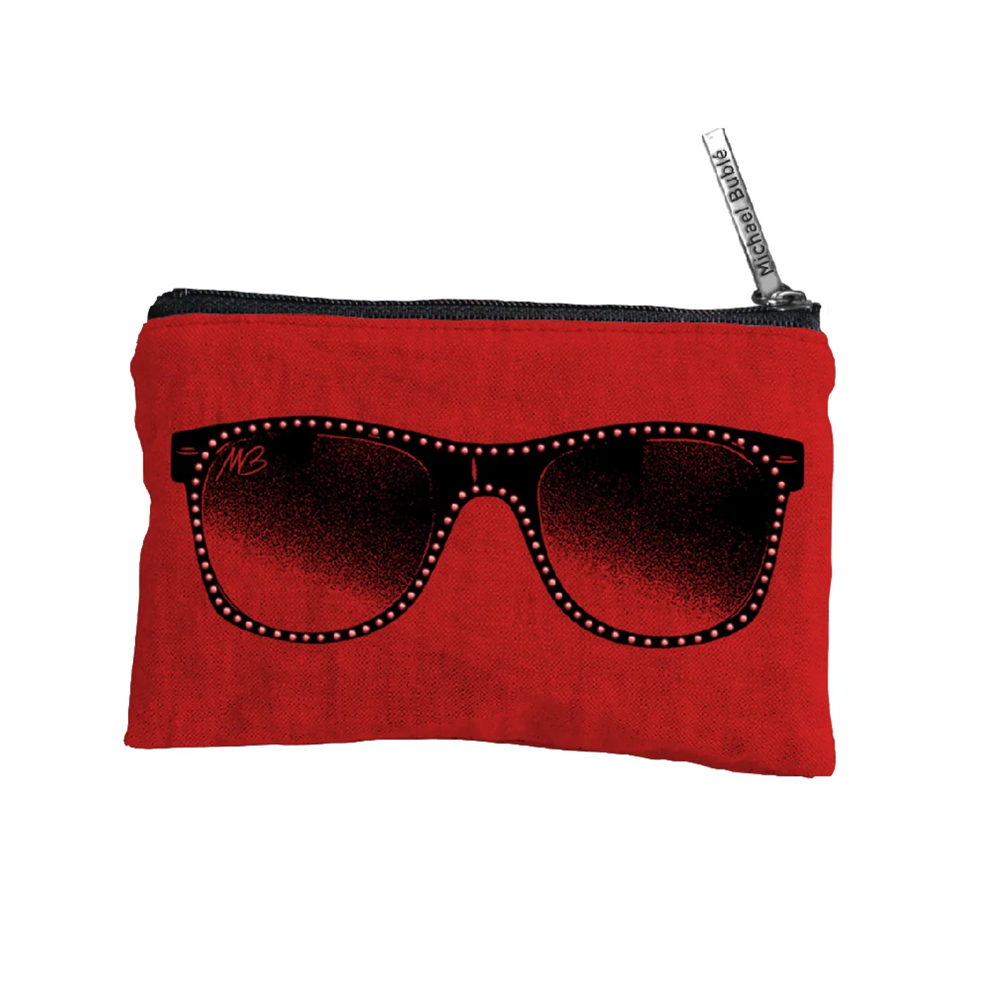Michael Bublé Rhinestone Sunglasses Cosmetic Bag
