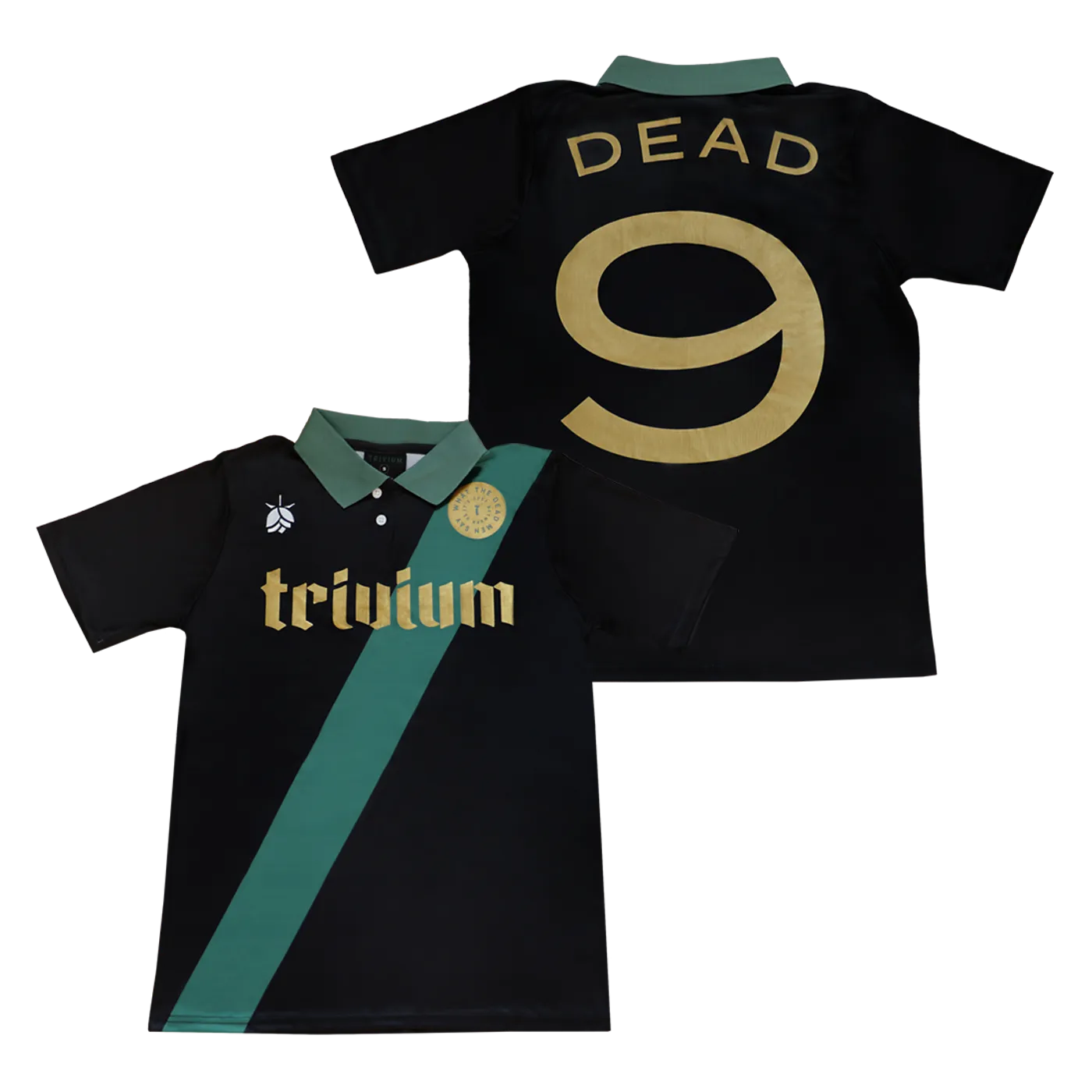 Trivium Dead 9 Soccer Jersey (Black)
