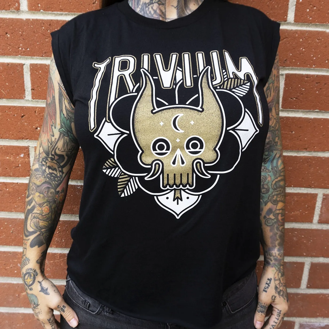 Trivium Rustic Oni - Women's Muscle Tank