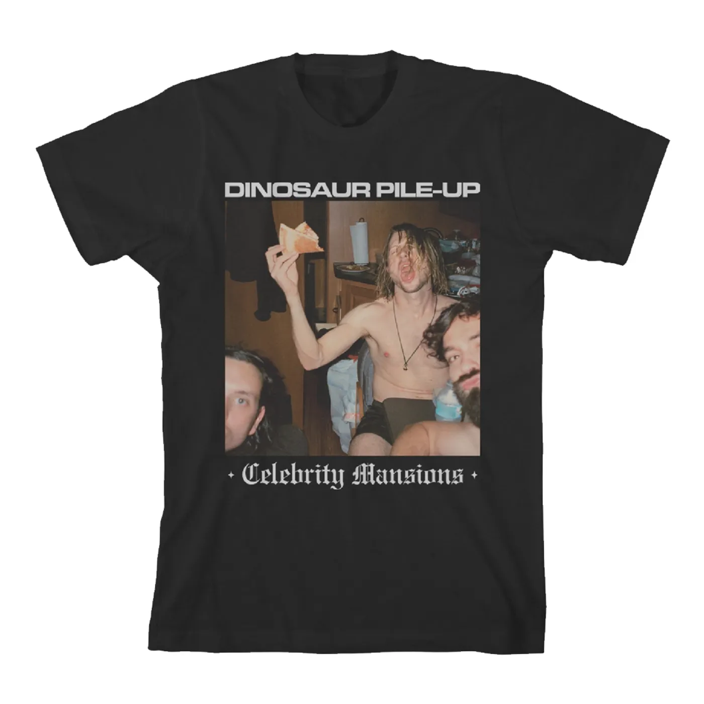 Dinosaur Pile-Up Celebrity Mansions 2019 Tour T-Shirt