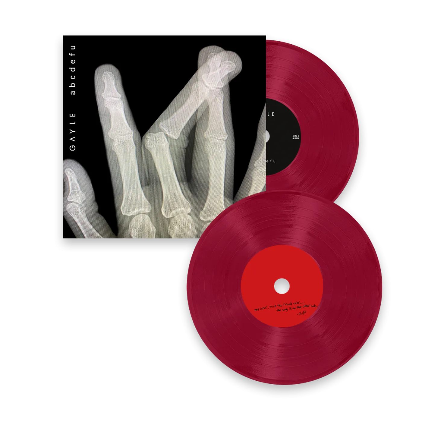GAYLE ABCDEFU 7 Red Vinyl
