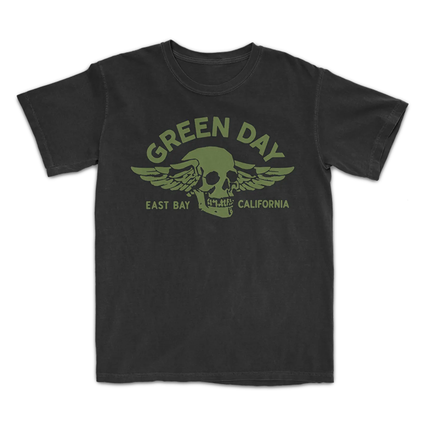 Green Day Winged Skull T-Shirt