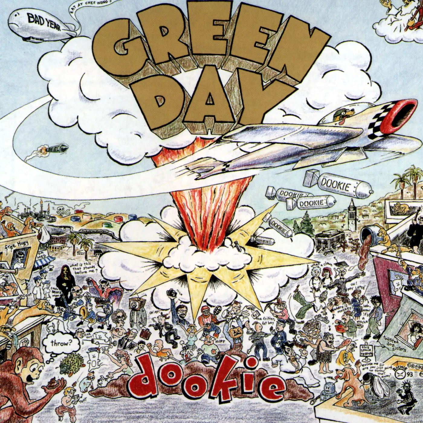 Green Day Dookie CD