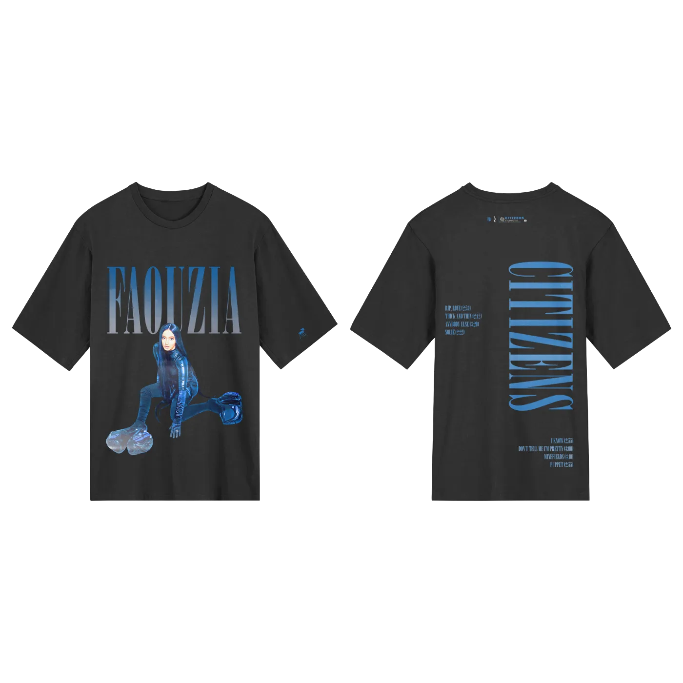 Faouzia Citizens Tour Tee (Black)