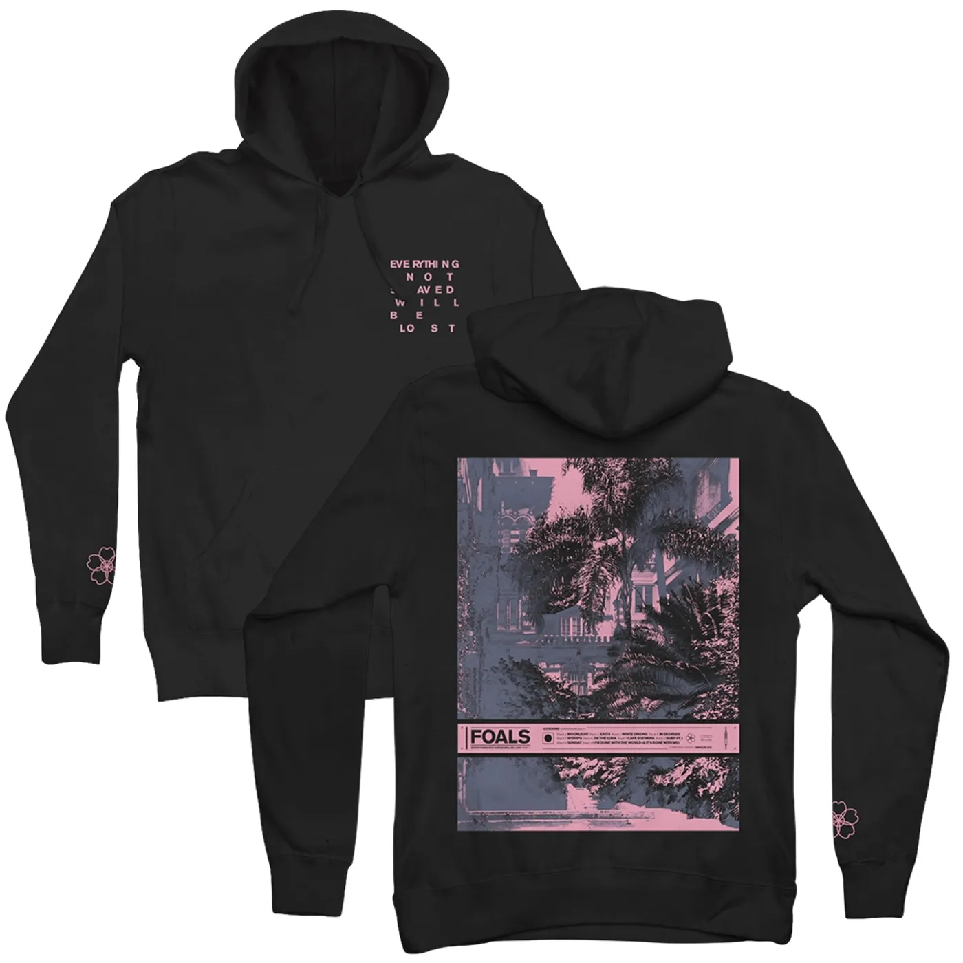 Foals Cover Split Hoodie